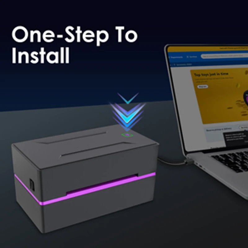 UPS DHL Air waybill thermal barcode printer free application for mobile phone sticker thermal printer for computer