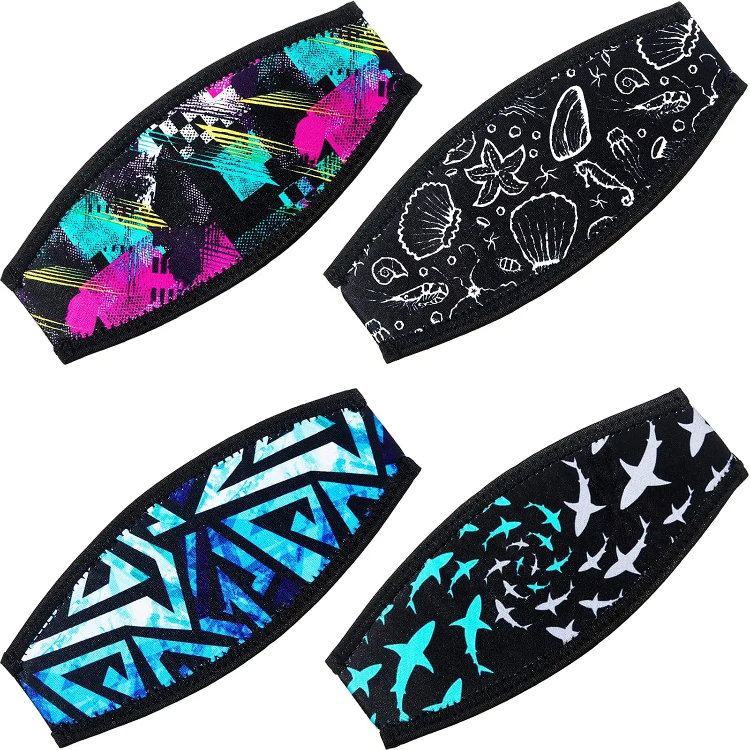 Neoprene Comfort Scuba Diving Mask Strap Cover for Adults Swimming Spearfishing Snorkeling with Custom Logo