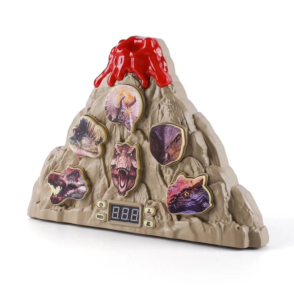 Amazon Hot Volcanic Dinosaur look automatic Scoring sensing Target set with a soft projectile gun