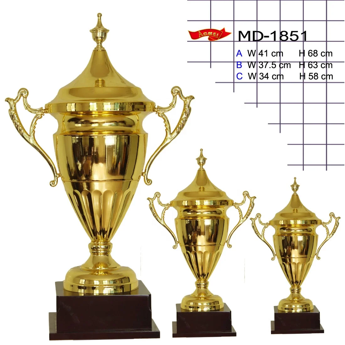 Trophy Cup Custom Manufacturers China Football Trofeo Futbol Custom Soccer Football Cups Trophy