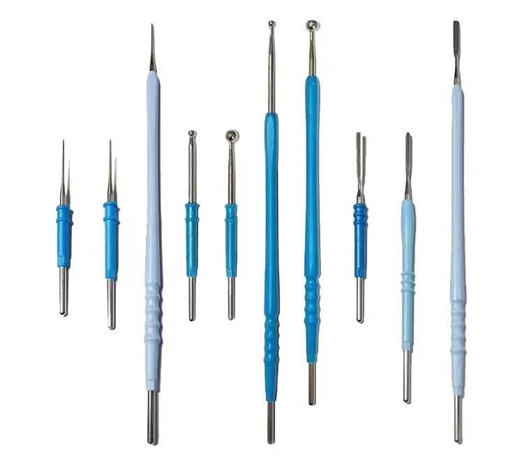 Disposable Blade Electrosurgical Electrode Tip Use for Monopolar Surgical ESU Diathermy Pencil Tip Electrode