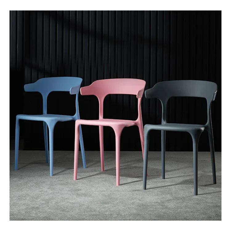 Hot Sale Strong Italian supernatural hole back Commerical Polypropylene stackable chair PP chair plastic