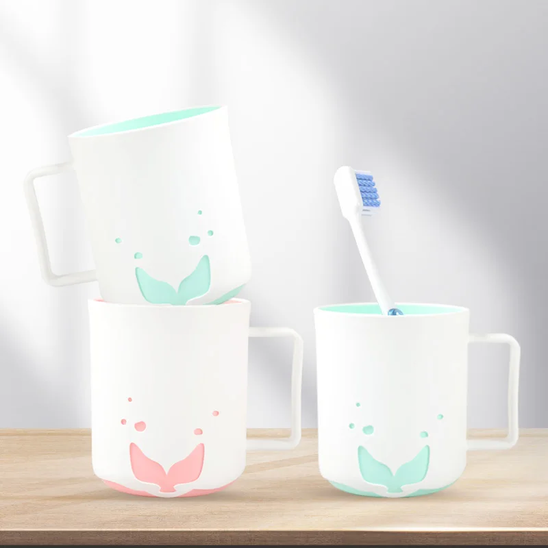 Hot Selling New Design PP Material Plastic Toothbrush Cup Gargle cup