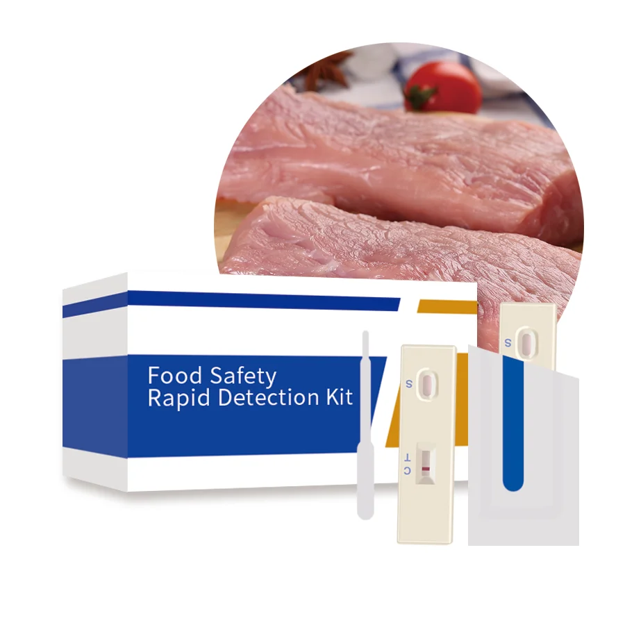 Clenbuterol detection veterinary residue test strips food safety detecting kit swine/bovine/sheep meat Clenbuterol test card