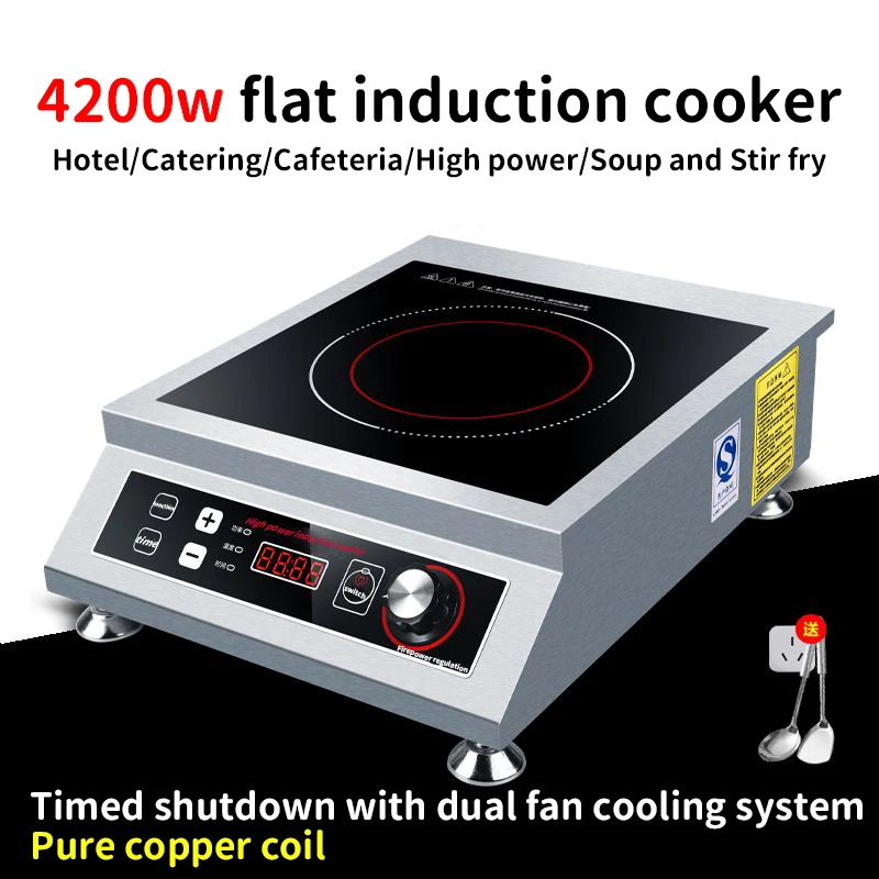High Power 4000w Induction Cooker 4000w Cooking Stove Commercial Kitchen Induction Cooker