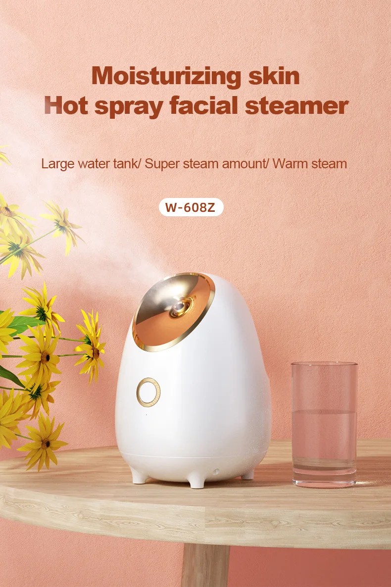 Trending Customizable Large Nozzle Big Mist Nano Hot Mist Facial Sprayer