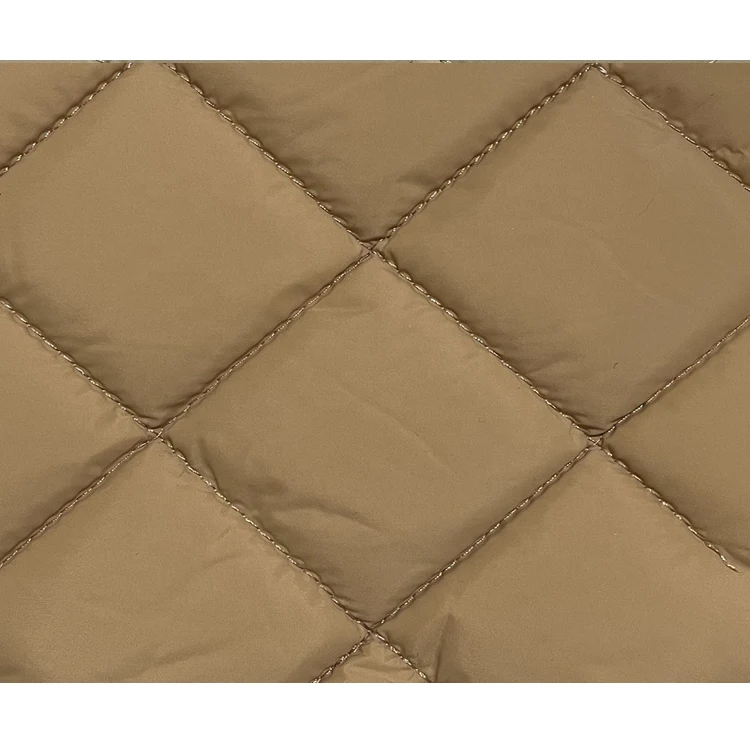 2021 full-cotton Waterproof Breathable Laminated Quilted thermal Fabric