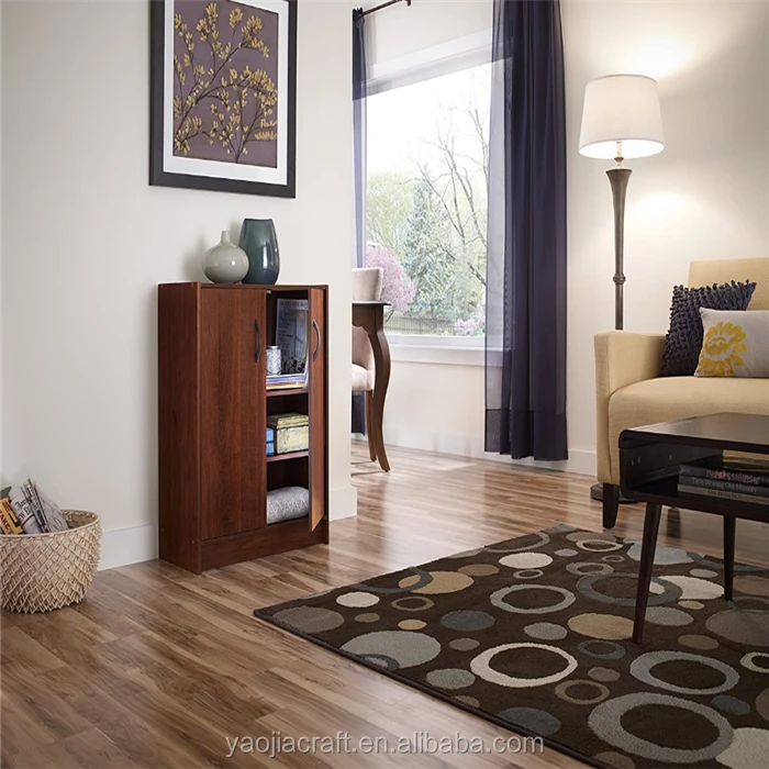 Factory Wholesale Antique cabinets wardrobes 2 Door 3 storeys solid wood bedroom wardrobes storage wood drawer cabinet