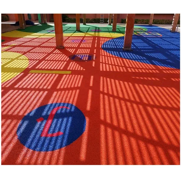 Poured In Place Rubber Playground Suracing