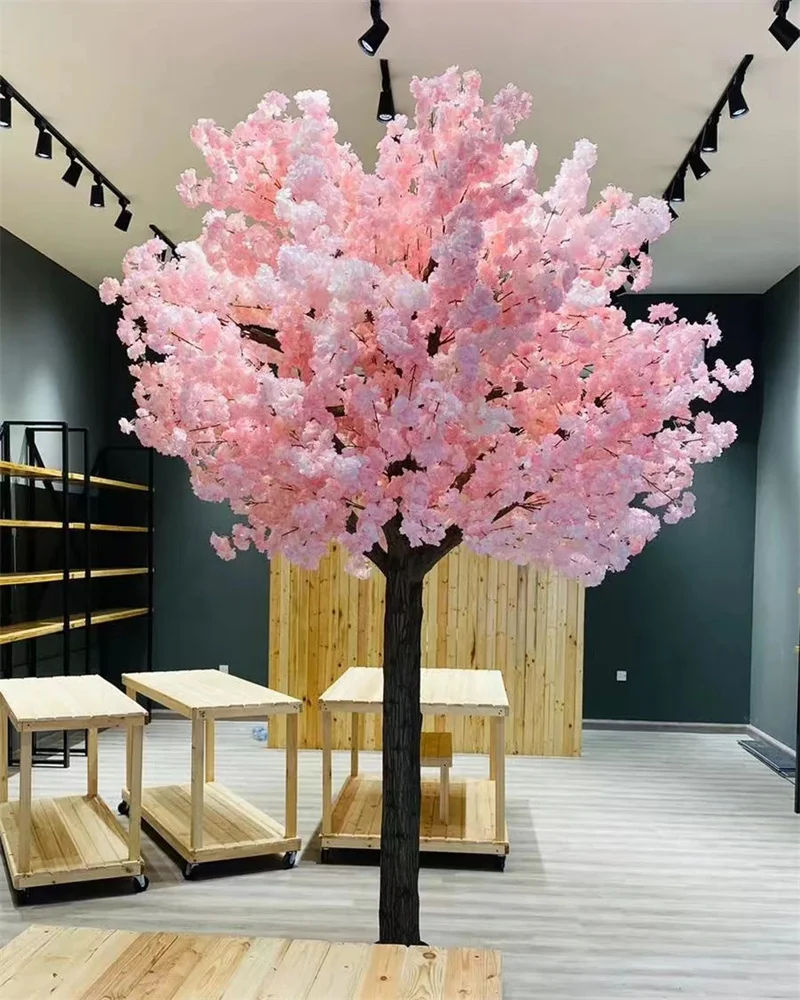 Hot Sale Artificial Cherry Blossom Tree 2 m Cherry Blossom Tree Centerpiece Wedding For Indoor Decor