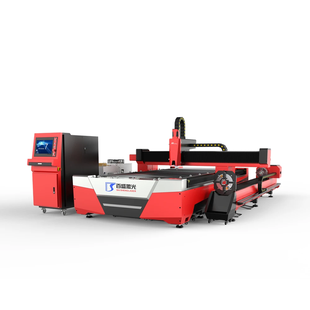 
Hot sale 1000w fiber laser cutting machine with exchange platform and rotary 