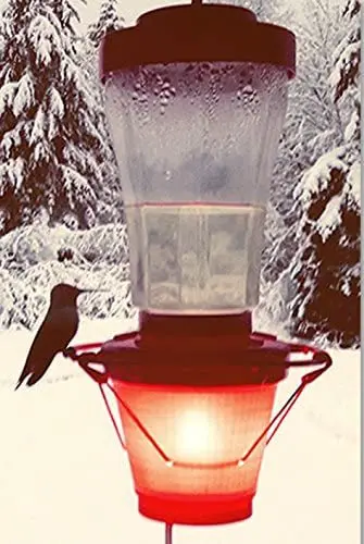 Round Winter Wholesale Bird Feeders For Outdoors Hanging Heater Bird Food Feeder Hummingbird Bird Feeder
