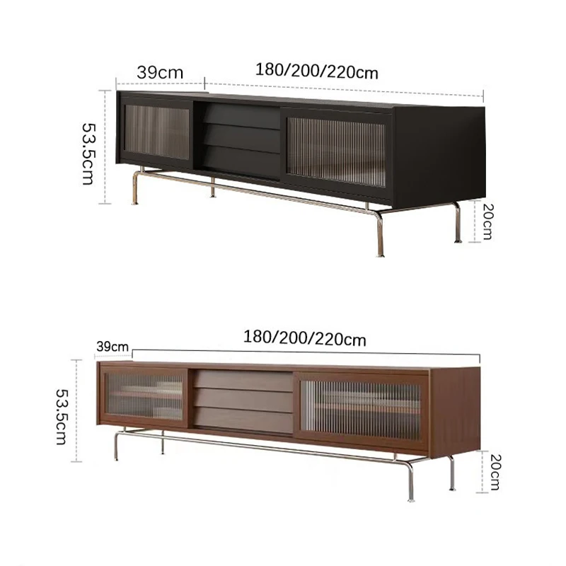 Modern Design Living Room Furniture TV Cabinet Console Wooden Table And Tv Cabinet Combination With Drawer
