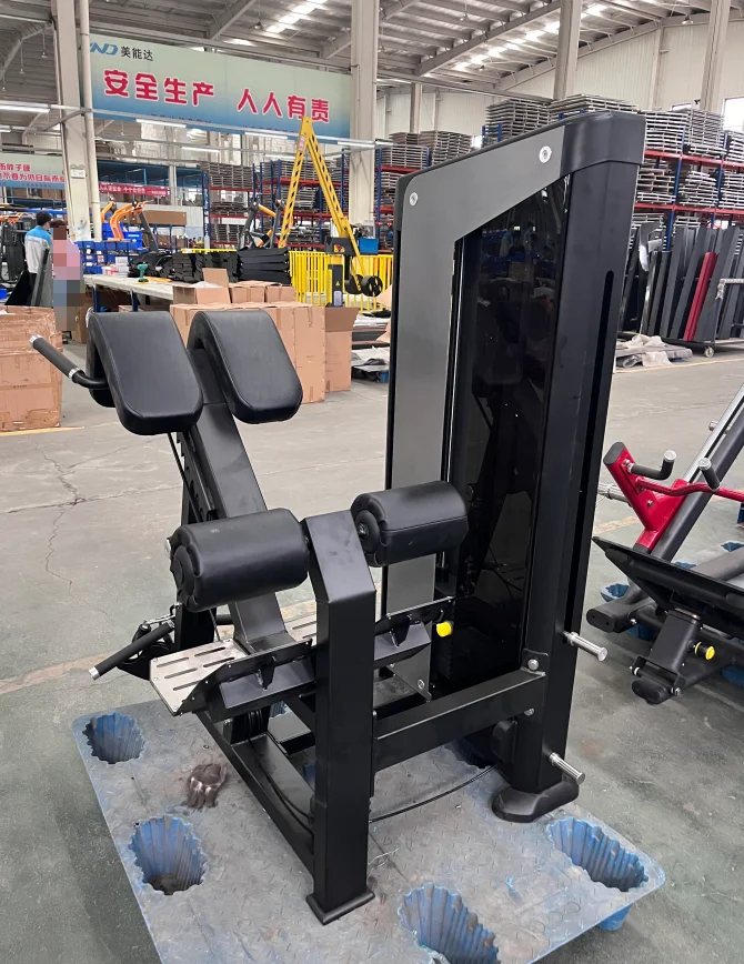 China Commercial Gym Fitness Equipment MND PL39 Plate Loaded Bending Down T Bar Row Chest Back Workout Machine