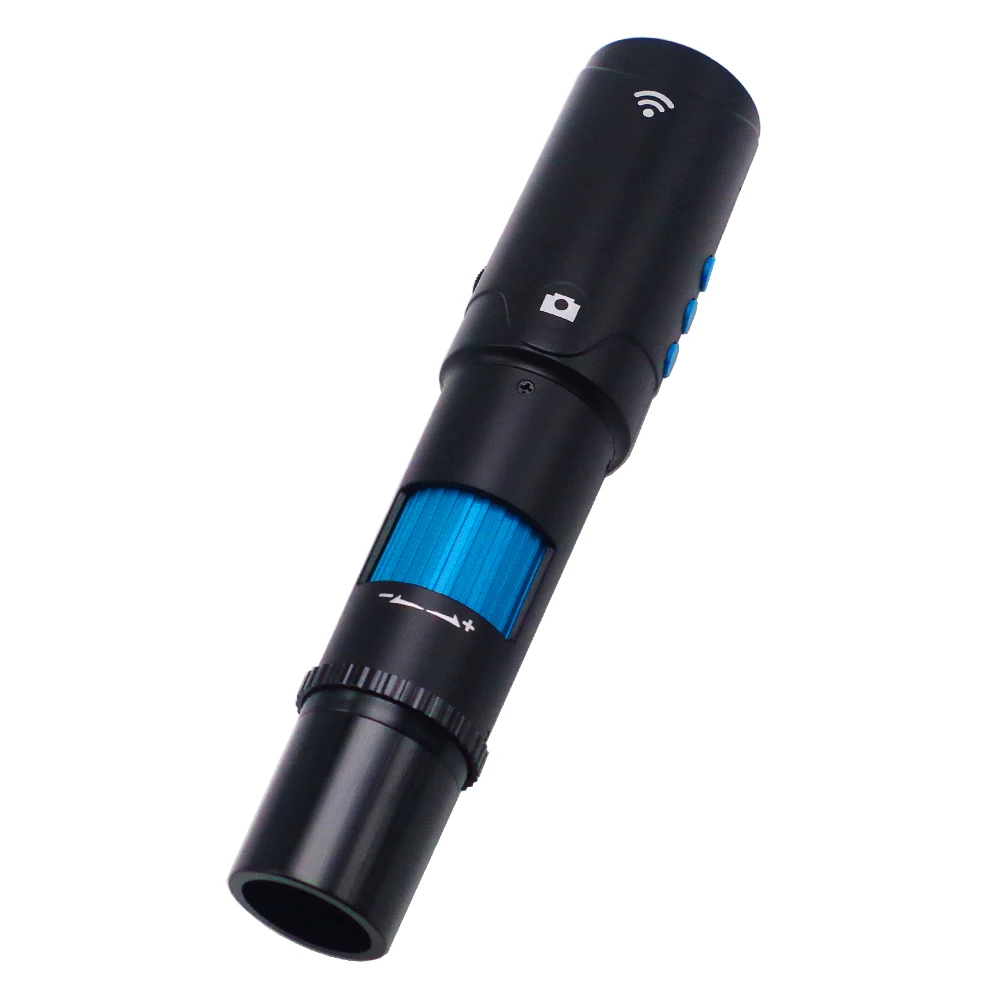 UV Dermatoscope Trichoscope Skin Hair Scalp Detector with Replaceable Nozzles WiFi