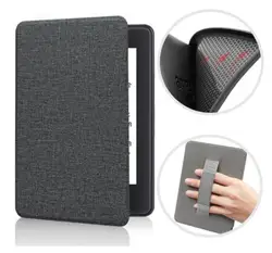 for new Kindle 11th Generation 2022 PaperWhite Slim PU Leather Cover Case with Hand Strap