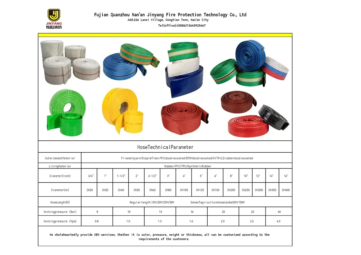 1 1.5 2 3 4 5 6 8 Inch Layflat PVC Pipe Water Discharge Hose for Irrigation 3 Inch Lay Flat 1.5 Inch Water Hose Custom Cutting