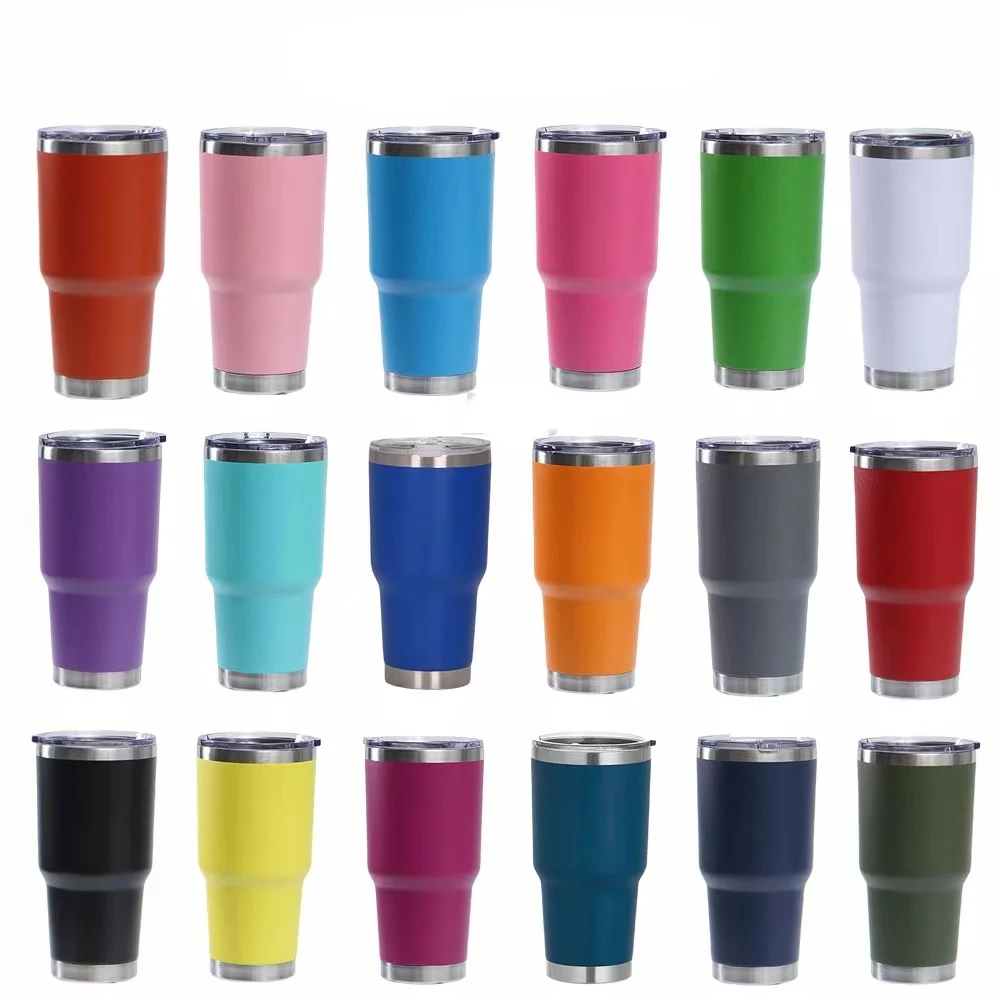 Amazon Top Seller 30 oz Stainless Steel Vacuum Insulated YetysTumbler With Magslider lid