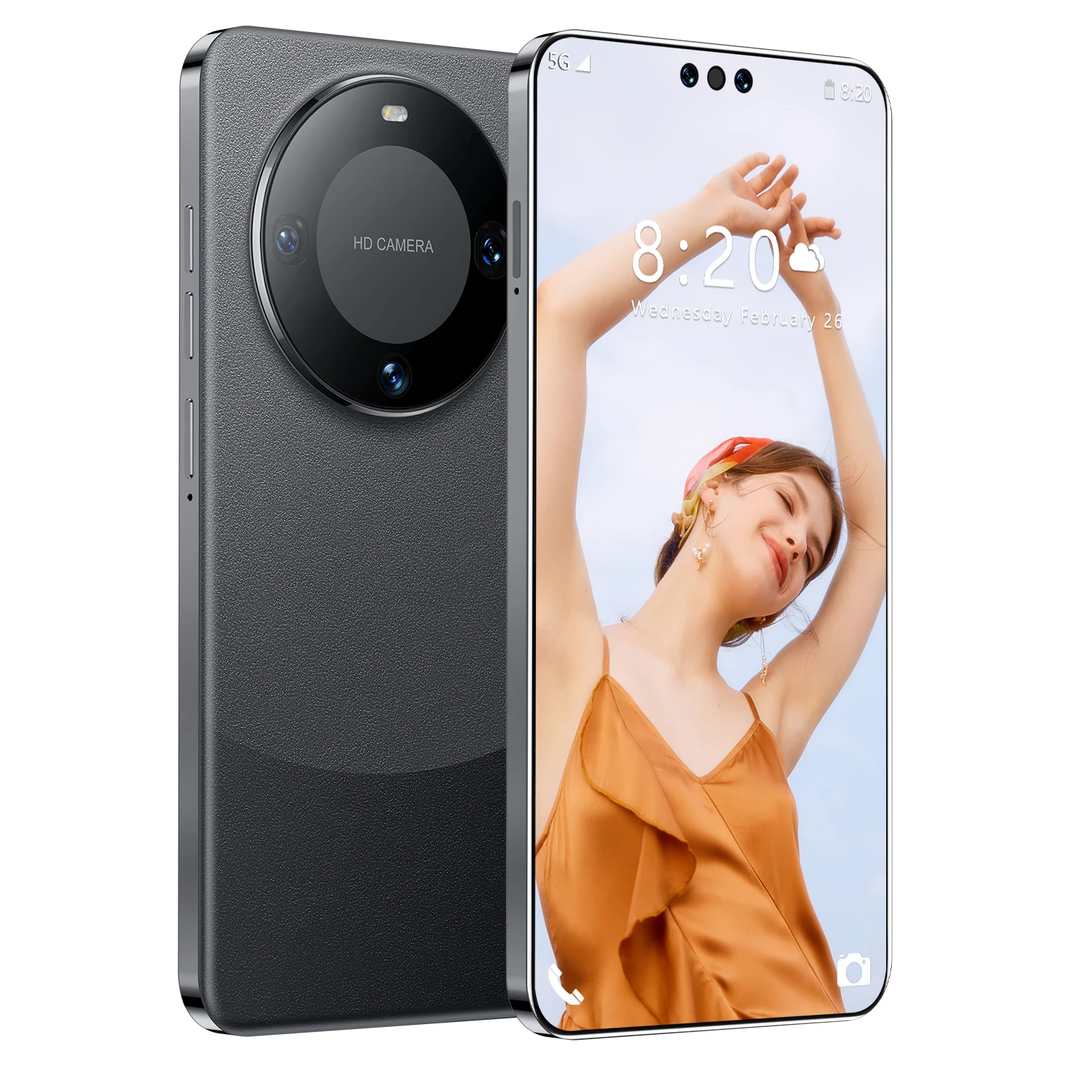 Низкая цена 2023 новые мобильные телефоны Mate60 Pro Оптовая продажа Оригинальный сотовый телефон 5g разблокировка смартфонов 8000 мАч 7 3 дюймов большой экран