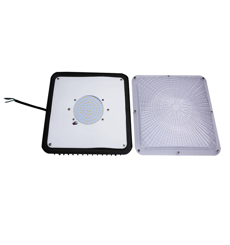 Hot Sales 40w - 120W IP65 waterproof 5000K neutral white motion sensor led canopy