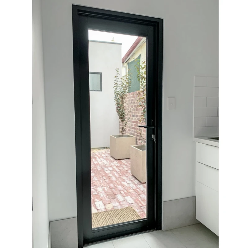 Shopping Mall Glass Door High Strength Impact Resistant Glass Door Multi-layer Tempered Glass