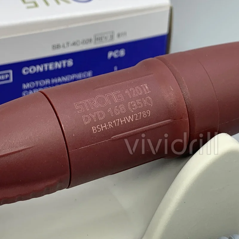 strong 207 120II manicure nail drill machine 35000 rpm micromotor handpiece