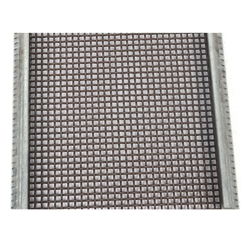 Оман, Иордания, Уганда, Кения, марганцевая стальная проволочная сетка дробилка экраны