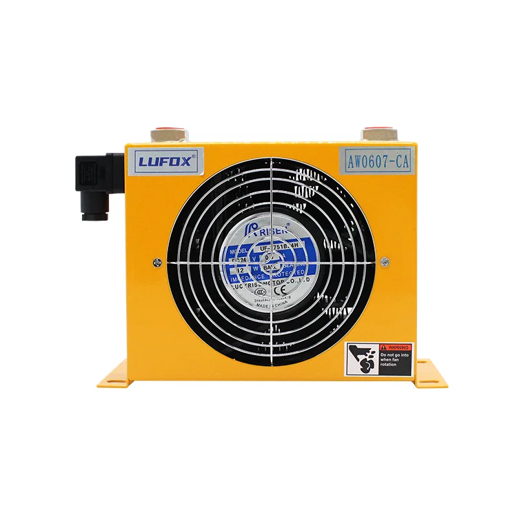 AW0607T-CA With Fan Cooler Air Cooled Hydraulic Oil Radiator