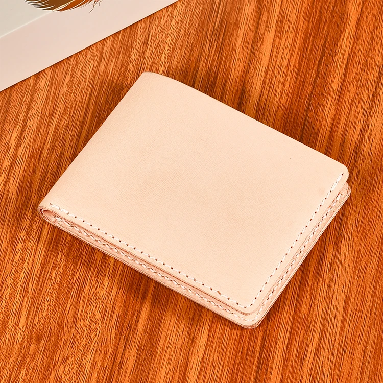 Leathers Wallet Manufacturer Custom Rfid Cork Wallets Tan Special Supply Original Natural for Men Custom Logo OPP Bag Short Open