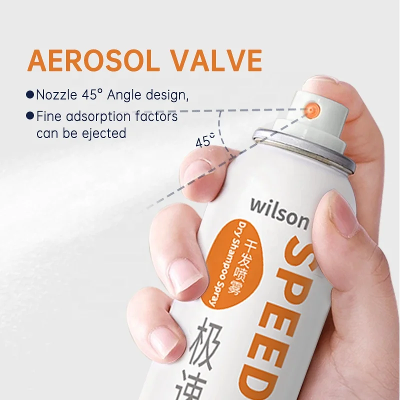 cosmetics manufacturer 150ml oil control dry shampoo spray custom powder cleaning odm dry hair spray oem plant supplier factory