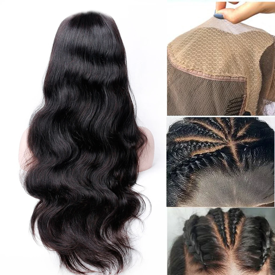 Wig 13x4 Lace Front Human Hair Wigs Pre Plucked Hairline Brazilian Remy Body Wave Human Hair Wigs for Women