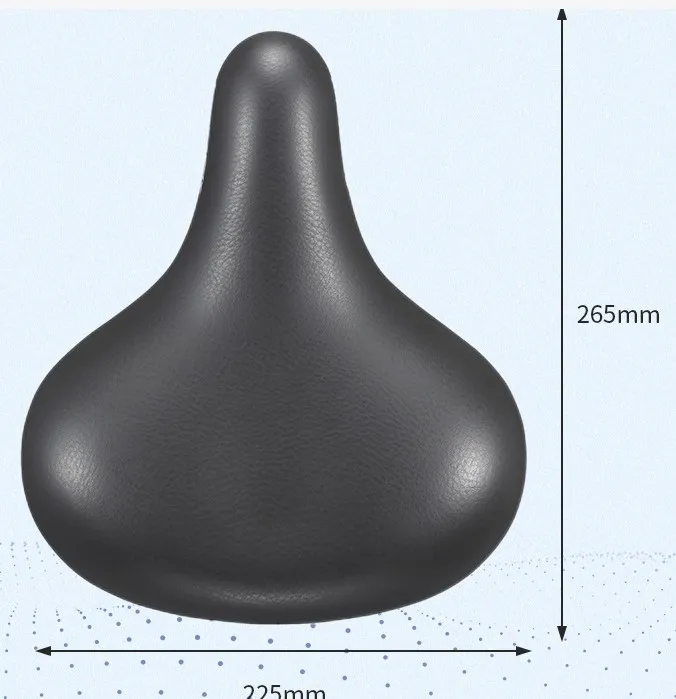 High Quality Electric 3 Wheels Cargo Bike Saddle Vacuum Brown Fat City Bicycle Seat Saddle