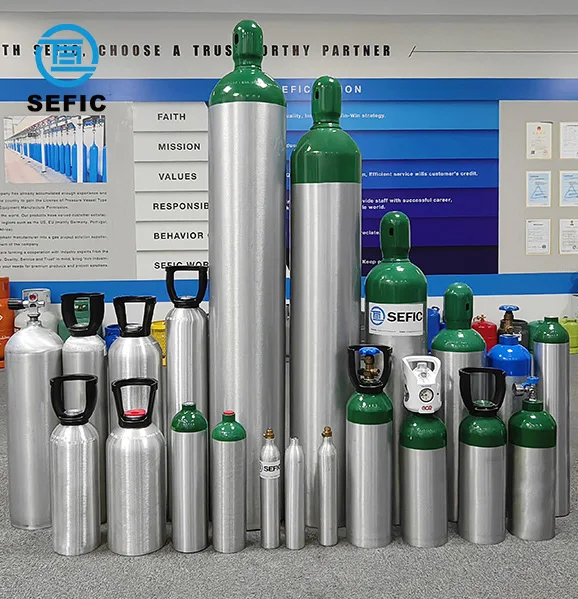0.6L 150bar co2 gas cylinder Aluminum CO2 Cylinder co2 tank for beverage/beer equipment