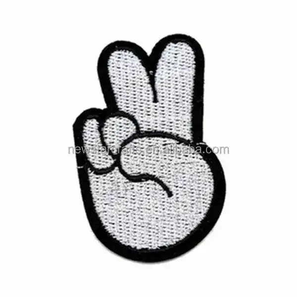 Celestial Peace Hand Manual Embroidered Patch