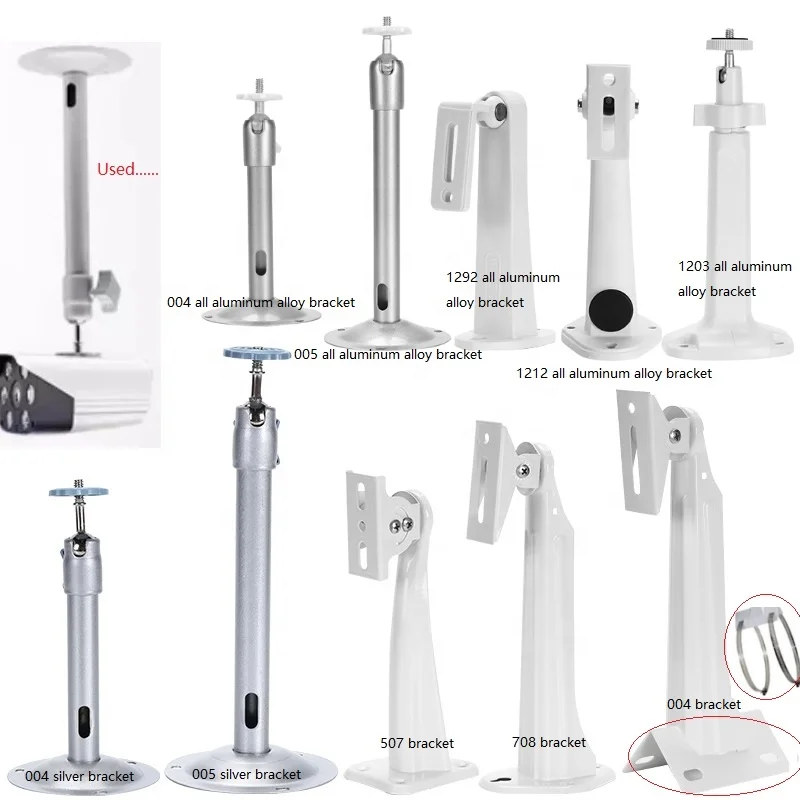 Security Indoor Camera wall mount Bracket Stand Holder Outdoor CCTV Adjustable Bracket cctv Camera Accessories