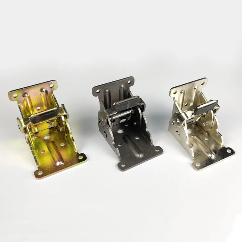 Free Shipping 90 Degree Self Locking Folding Hinge  Table Legs Chair E