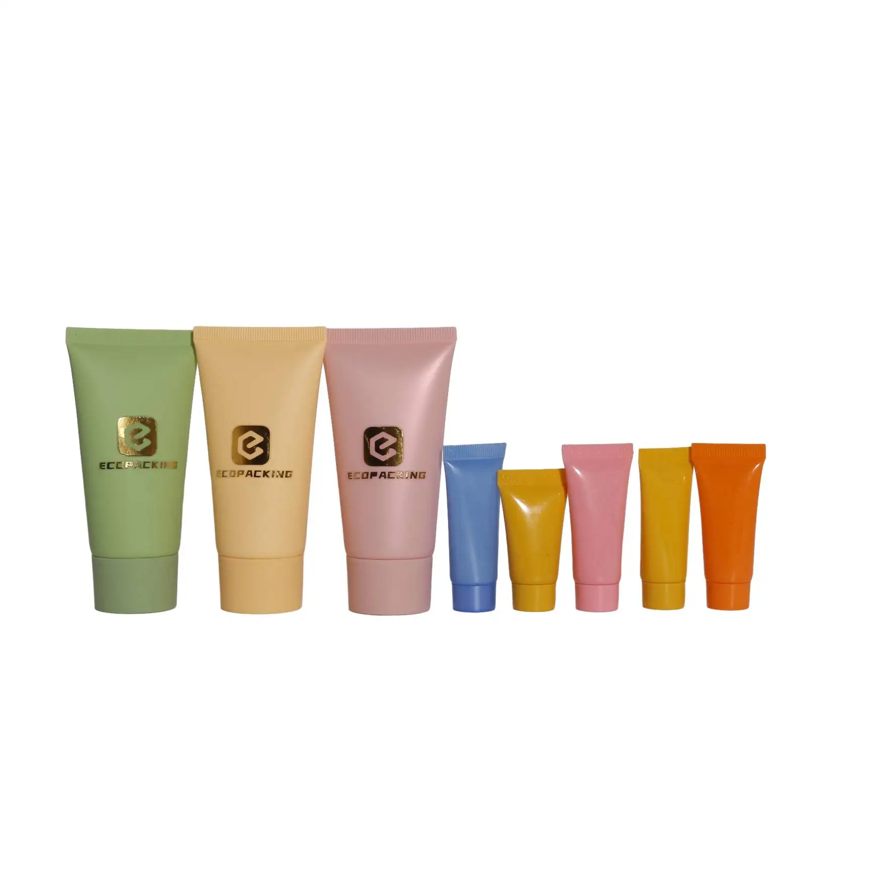 10ml 20ml 30ml 50ml 100ml 120ml Custom Printing aluminium Plastic Empty Squeeze Lipgloss Hand Cream Tube Cosmetic Packaging Tube