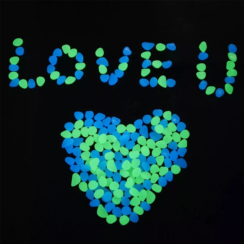 Светящиеся полимерные камни, светящиеся в темноте, для украшения дома и сада, оптовая продажа с завода 2022