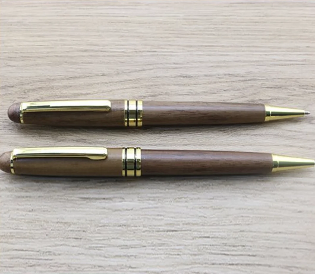 2023 hot sale engraved personalized wooden pen business gift walnut wood pens