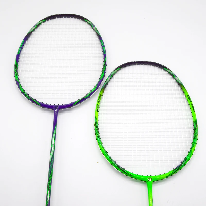 24T Carbon Fiber Badminton Oem Professional Super Lightest Graphite Badminton Racket 5U