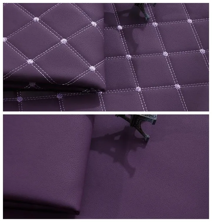 Faux Leather Embossed with foam Synthetic Car Seat Cover Leather