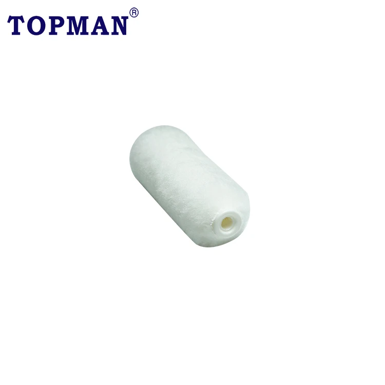 TOPMAN 4-дюймовая белая тканая мини-краска, покрытие, покрытие, латексные и масляные краски