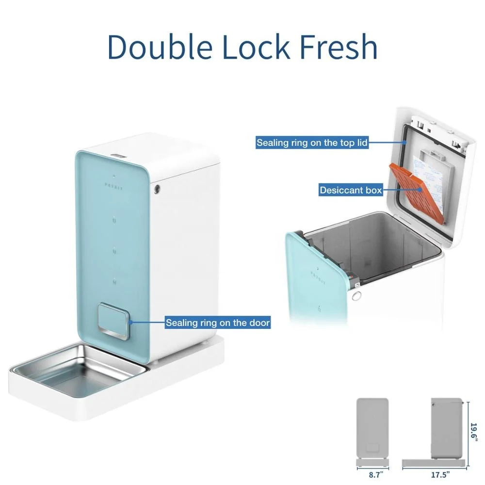 
PETKIT Smart Pet Products Smart Automatic Cat Dog Feeder with App & ALEXA Voice control 