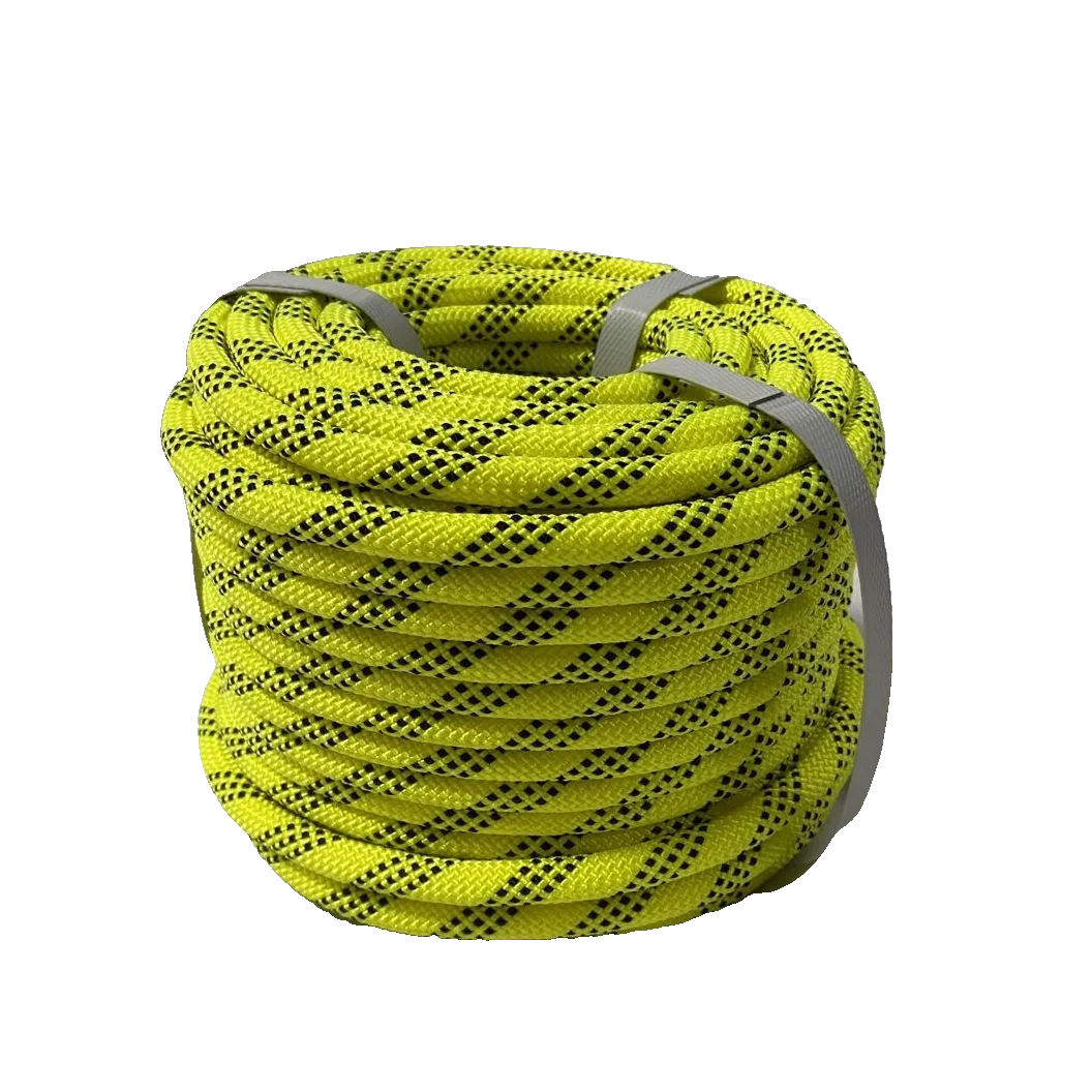 High strength polyester safety rope outdoor mountaineering rope rock life-saving rope