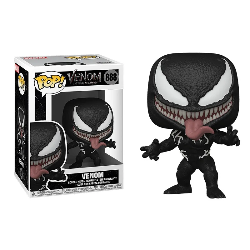 Funko Pop 888 Venom фигурку 889 пусть будет бойню Коллекционная модель игрушки