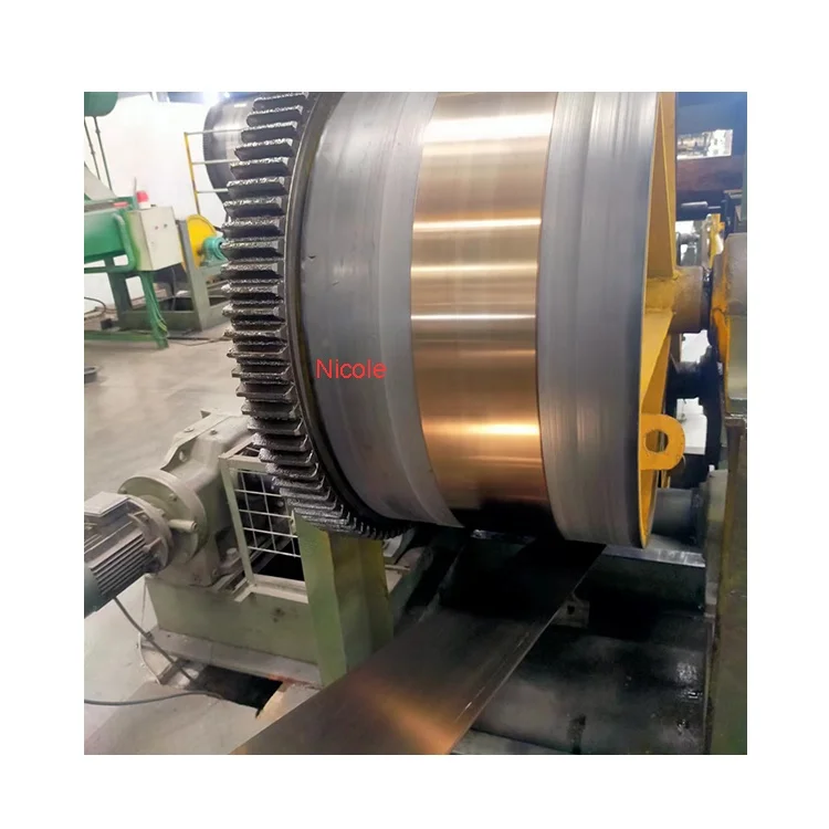 Высокоуглеродистая золотистая стальная полоса холоднокатаная SAE 1070 1075 44-50hrc ленточная пила