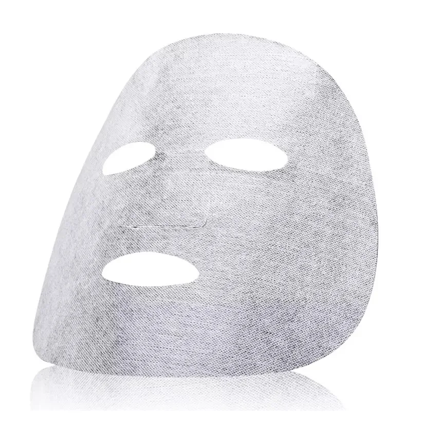 Viscose Vegan dry masking sheet organic viscose spa face mask for Korean cosmetic beauty spa