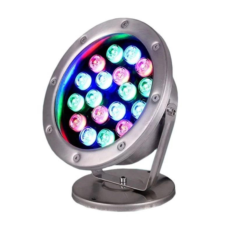 36 Вт IP68 подводная лампа для фонтана 12 в подводный светодиодный светильник RGB 24