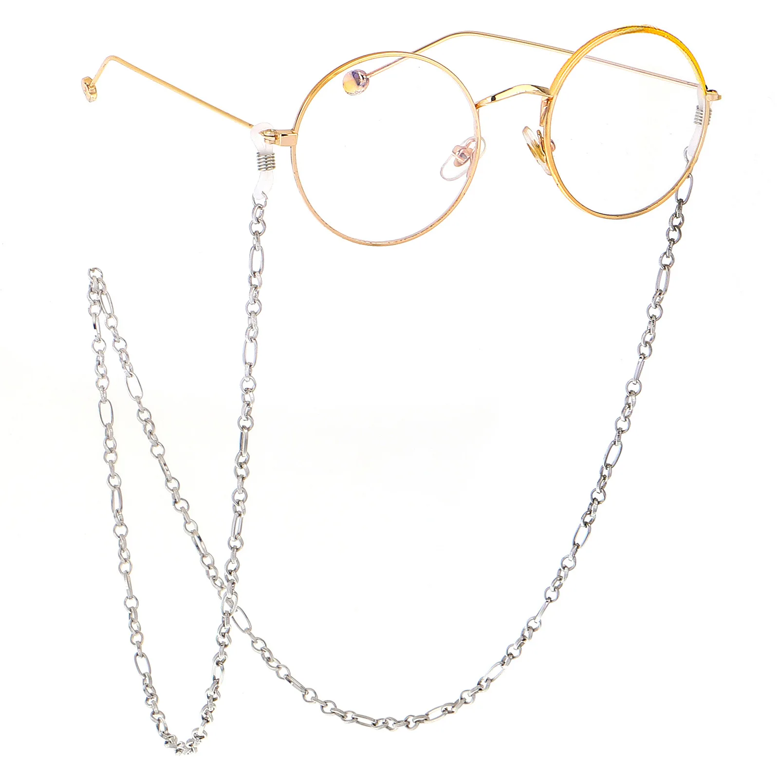 
Eyeglass String Holder Chain Sunglasses Chain Eyeglass Retainer Glasses Strap Lanyard Cord Retro Metal Gold and Silver Plated 