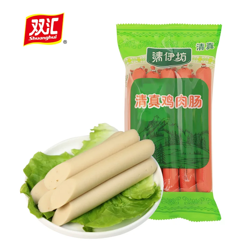 Shuanghui Premium Halal Chicken Instant Ham Sausage Delicious and Convenient Meat Snacks
